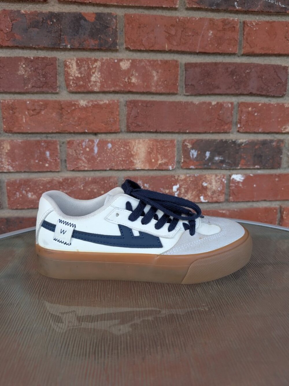 Women's Warrior Leather Skateboard Sneakers Shoes Size 6.5 - Picture 2 of 13